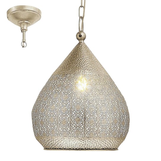 Lampa wisząca EGLO Melilla, 60 W, E27, złota, 110x33x33 cm Eglo