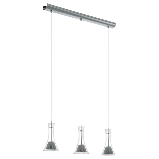 Lampa wisząca EGLO MUSERO 1, szara, 1x5,4W, 3000K, 110x67 cm Eglo