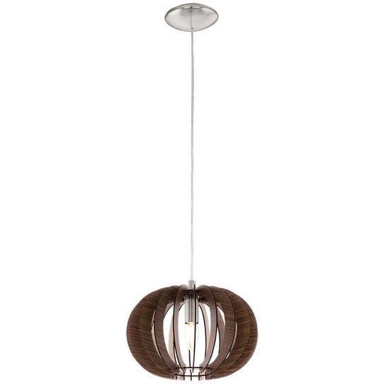 Lampa wisząca EGLO Stellato, 1x60 W, E27, ciemne drewno, 130x30x30 cm Eglo