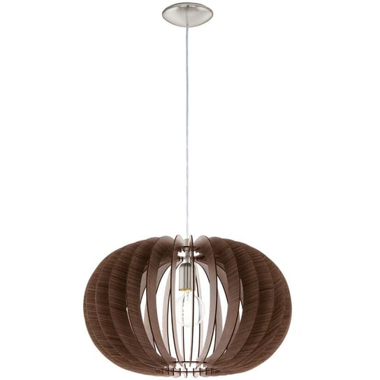 Lampa wisząca EGLO Stellato, 1x60 W, E27, ciemne drewno, 150x50x50 cm Eglo