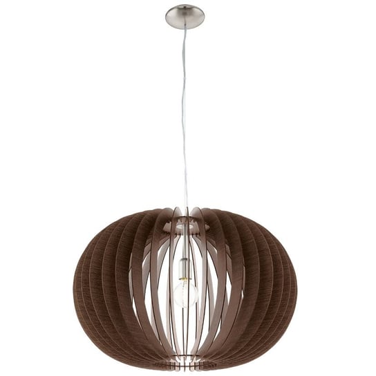 Lampa wisząca EGLO Stellato, 1x60 W, E27, ciemne drewno, 200x70x70 cm Eglo