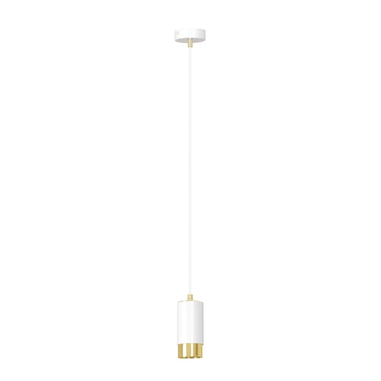 Lampa Wisząca  Emibig 1Xgu10 30W Fumiko 1 Wh/Gold 815/1 EMIBIG