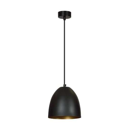 Lampa wisząca EMIBIG Haris, czarno-biała, 60 W, 100x20 cm EMIBIG