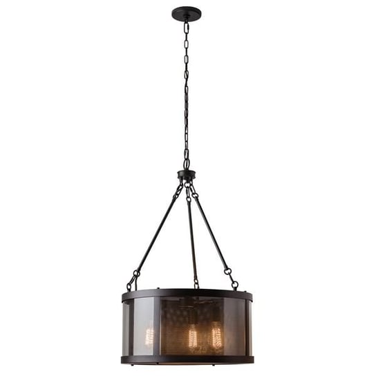 Lampa wisząca FEISS Bluffton, czarna, 1x100W, 95,9x50,8 cm FEISS