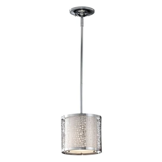 Lampa wisząca FEISS Joplin, srebrna, 1x100W, 24,1x20,3 cm FEISS