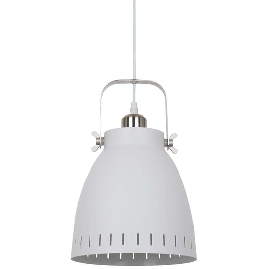 LAMPA wisząca FRANKLIN MD-HN8026M-WH+S.NICK Italux metalowa OPRAWA industrialny ZWIS loft biały ITALUX