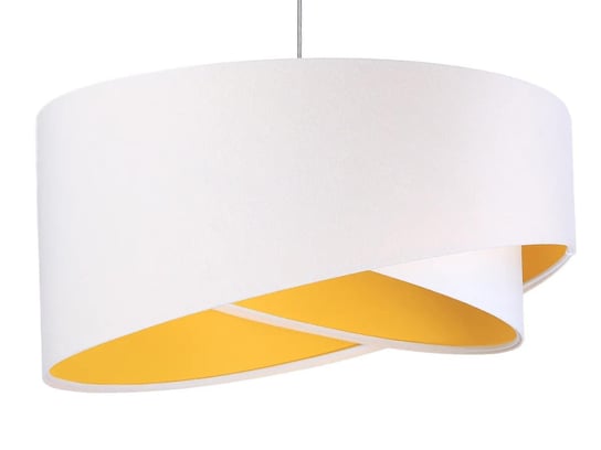 Lampa wisząca GEMSTONE WHITE biała/żółta BPS Koncept