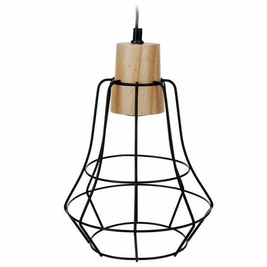 Lampa wisząca geometryczna QUBUSS, czarna, 21 cm QUBUSS