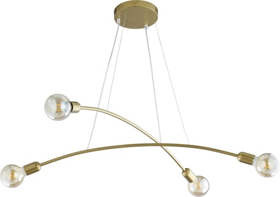 Lampa wisząca Helix Gold 4pł. TK Lighting TK Lighting