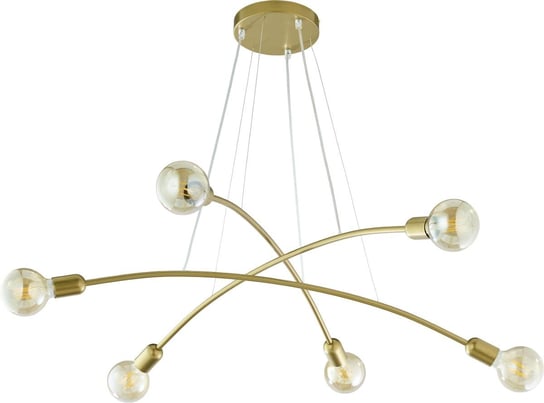 Lampa wisząca Helix Gold 6pł. TK Lighting TK Lighting