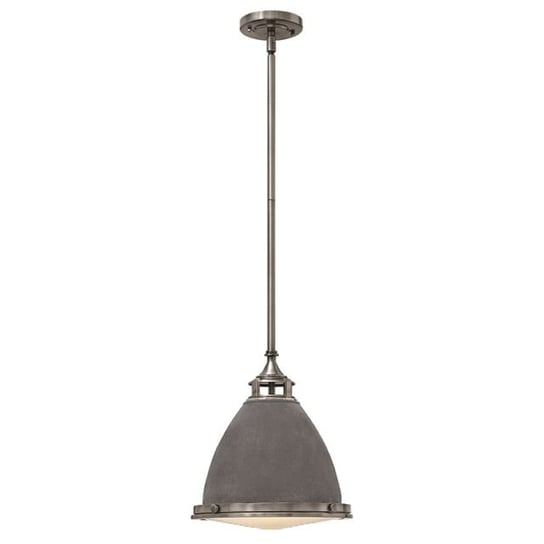 Lampa wisząca HINKLEY LIGHTING Amelia, srebrno-szara, 1x100W, 42x32,4 cm Hinkley Lighting