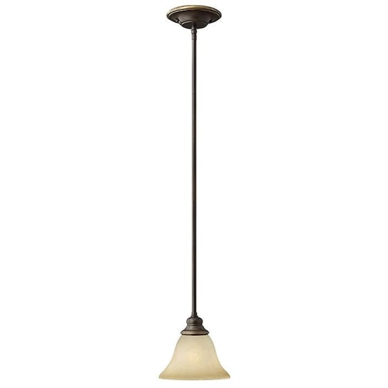Lampa wisząca HINKLEY LIGHTING Cello, brązowo-kremowa, 1x60W, 24,8x21,6 cm Hinkley Lighting