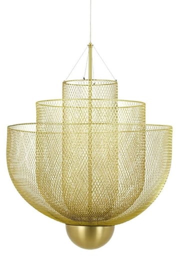 Lampa wisząca ILLUSION XL 90 złota - LED, metal King Home