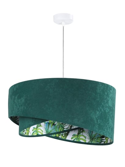 Lampa wisząca IMOLIGHT Awena Jungle, 1xE27, zielona, 80x50 cm imolight