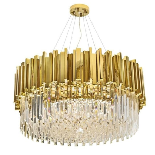 Lampa wisząca Imperium Gold/Silver 80 cm : Kolor - Złoty MIA home