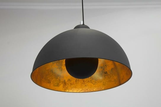 Lampa wisząca INVICTA INTERIOR Studio, 60 W, E27, czarno-złota, 35x55 cm Invicta Interior