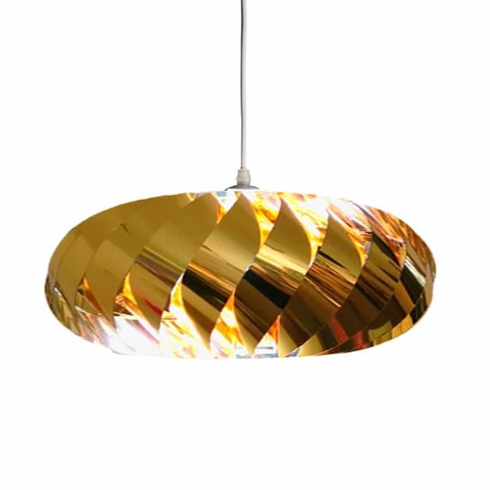 LAMPA wisząca JET LP-023/1P GD Light Prestige designerska OPRAWA dekoracyjny zwis złoty Light Prestige