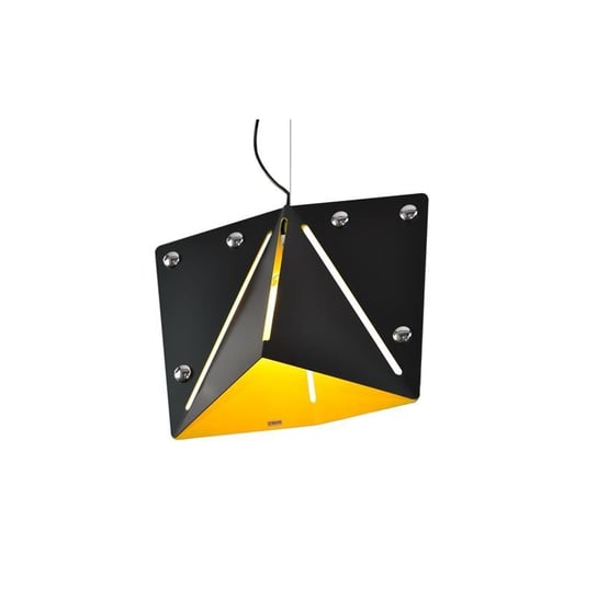 Lampa wisząca Kirigami w kolorze czarno-żółta MCODO