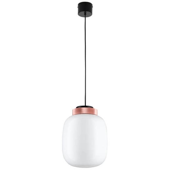 LAMPA wisząca KKS 9969P/A MILKY szklana OPRAWA loftowa LED 7W 3000K zwis biały Step Into Design