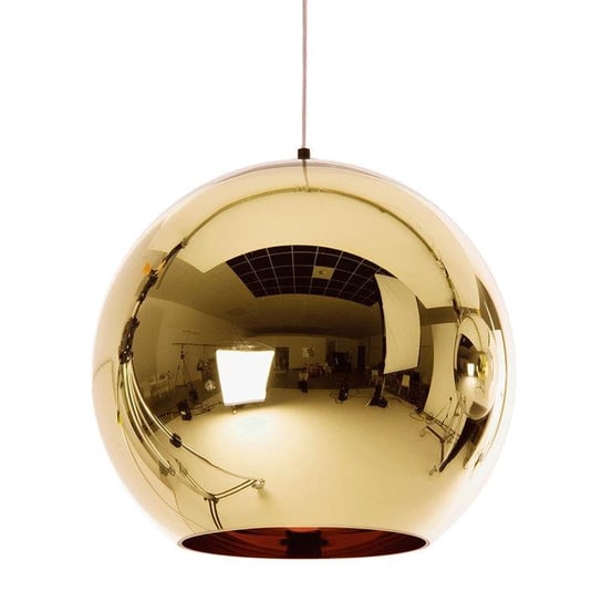 LAMPA wisząca KKST-9021 GOLD szklana OPRAWA zwis kula ball złota Step Into Design
