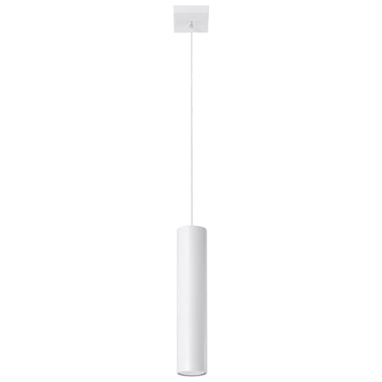 Lampa wisząca LAGOS 1 biały nowoczesny tuba regulacja zawiesia SL.0323 Sollux Lighting Sollux Lighting
