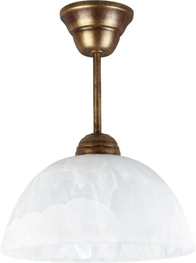 Lampa wisząca LAMPEX, brązowa, 60 W, 300x220 mm Lampex