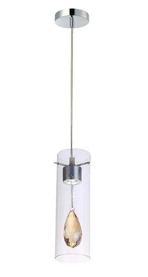 Lampa wisząca LAMPEX Deva 1, 3 W LED, srebrny, 120x10 cm Lampex