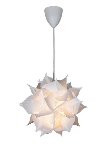 Lampa wisząca LAMPEX Dona 1, 60 W, biała, 100x35 cm Lampex