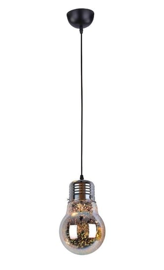 Lampa wisząca LAMPEX Ester, czarna, 40 W, 80x14,5 cm Lampex
