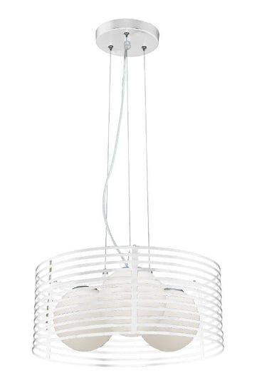 Lampa wisząca LAMPEX Filo, 60 W, biały, 100x40 cm Lampex