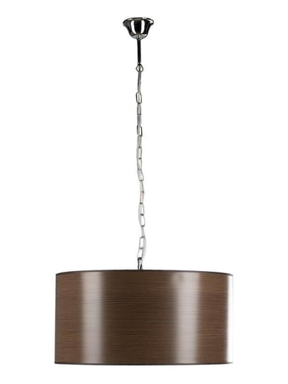 Lampa wisząca LAMPEX Madera 1, brązowo-srebrna, 60 W, 80x35 cm Lampex