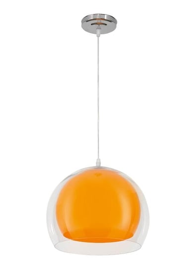 Lampa wisząca LAMPEX Matla, 60 W, pomarańczowa, 80x30 cm Lampex