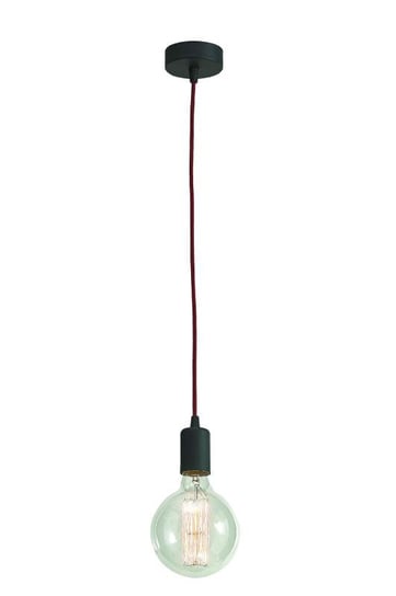 Lampa wisząca LAMPEX Modern 1, 60 W, czarny, 80x13 cm Lampex