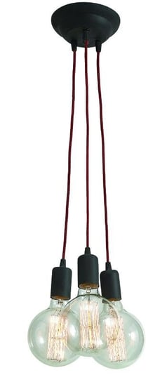 Lampa wisząca LAMPEX Modern 3, 60 W, czarny, 80x25 cm Lampex