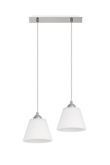 Lampa wisząca LAMPEX Nevia 2, biała, 60 W, 80x40 cm Lampex
