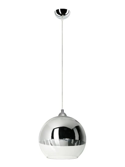 Lampa wisząca LAMPEX, Nikola Pro, srebrny, 80x25 cm Lampex