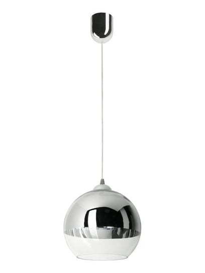 Lampa wisząca LAMPEX, Nikola, srebrny, 80x25 cm Lampex