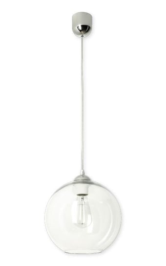 Lampa wisząca LAMPEX Norba, 60 W, srebrna, 100x25 cm Lampex