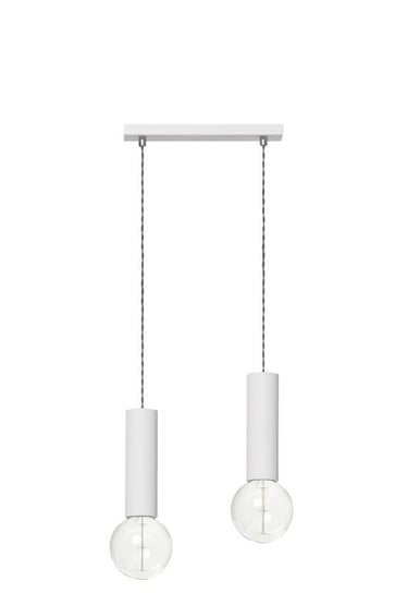 Lampa wisząca LAMPEX Roll 2, 40 W, biały, 80x30 cm Lampex
