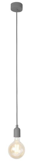 Lampa wisząca LAMPEX Siliko, popielata, 60 W, 80x13 cm Lampex