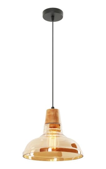 Lampa wisząca LAMPEX Tony, 60 W, czarna, 90x28 cm Lampex