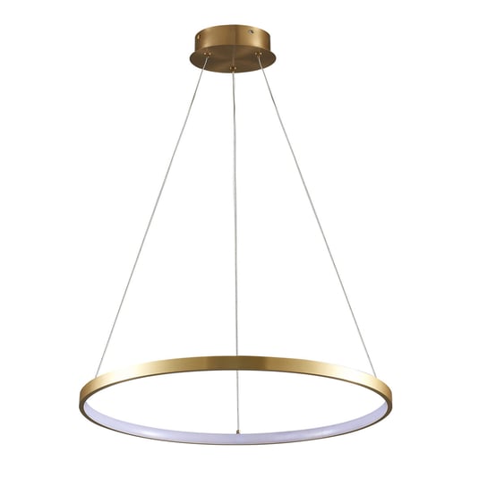 Lampa wisząca led lea 1 złota 20w 4000k 329165 nowoczesne oświetlenie sufitowe sanico goldlux Goldlux