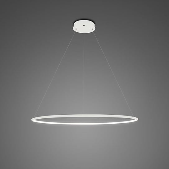 Lampa wisząca Ledowe Okręgi No.1 Φ60 cm in 4k biała Altavola Design ALTAVOLA DESIGN
