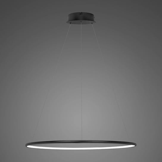 Lampa wisząca Ledowe Okręgi No.1 Φ60 cm in 4k czarna  Altavola Design (LA073/P_60_in_4k_black) - ALTAVOLA DESIGN Inna marka