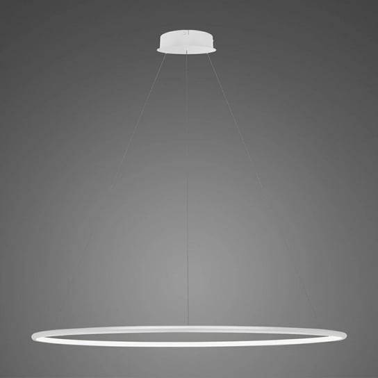 Lampa wisząca Ledowe Okręgi No.1 120 cm in 3k biała ALTAVOLA DESIGN