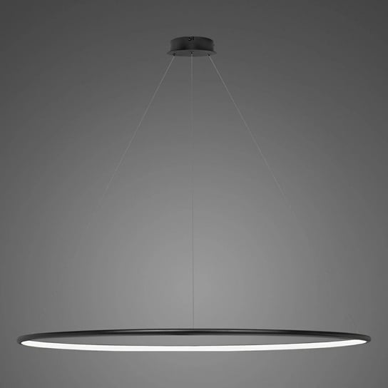 Lampa wisząca Ledowe Okręgi No.1 180 cm in 3k czarna ALTAVOLA DESIGN