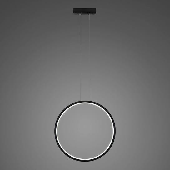 Lampa wisząca Ledowe okręgi No.1 X Φ40 cm in 4k czarny Altavola Design ALTAVOLA DESIGN