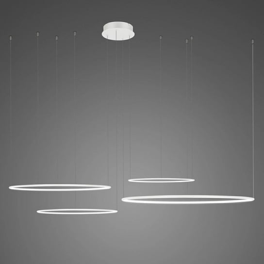 Lampa wisząca Ledowe Okręgi No.4 CO4 100cm 3K biała ALTAVOLA DESIGN