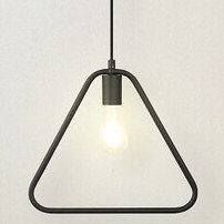 LAMPA wisząca LEVI 2569 Rabalux metalowa OPRAWA zwis loftowy trójkąt frame ramka czarna Rabalux