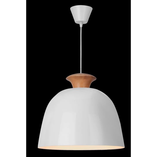 Lampa wisząca LIGHT PRESTIGE Aulla, biało-brązowa, 60W, 110x40 cm Light Prestige